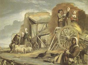 Louis Le Nain The Cart or the Return from Haymaking (mk05) Germany oil painting art